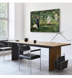 Tableau - Edouard Manet – The Croquet Party in Paris