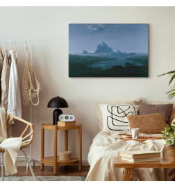 Canvas Print - Caspar David Friedrich – Cliff reef on the beach