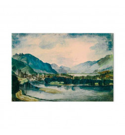 Canvas Print - Albrecht Dürer – View of Trento from the North
