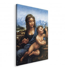Canvas Print - Leonardo da Vinci – Madonna With a Distaff