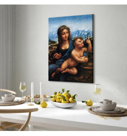 Slika - Leonardo da Vinci – Madonna With a Distaff