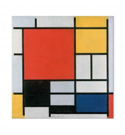 Slika - Piet Mondrian – Composition with red, yellow blue and black