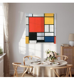 Seinapilt - Piet Mondrian – Composition with red, yellow blue and black