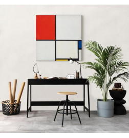 Slika - Piet Mondrian – Composition No III, with red, blue, yellow and black