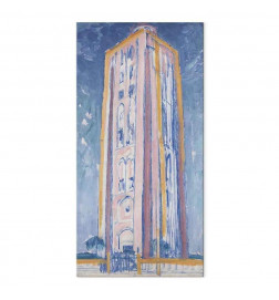 Schilderij - Piet Mondrian – Lighthouse near Westkapelle