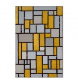 Glezna - Piet Mondrian – Composition with grid 20