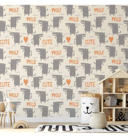 Papel de parede - Cute Wolf