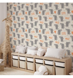 Tappezzeria murale - Cute Wolf