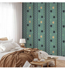 Papel de parede - Mint Wave