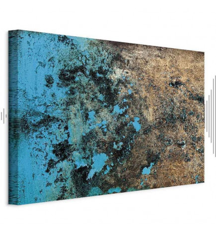 Schilderij - Azure Archipelago (1 Part) Wide