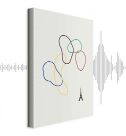 Glezna - Colorful Rings - Digital Graphics - Minimalism