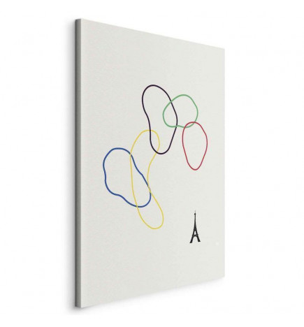 Tableau - Colorful Rings - Digital Graphics - Minimalism