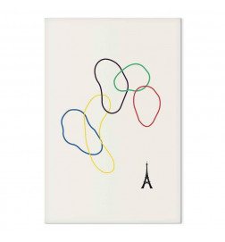 Taulu - Colorful Rings - Digital Graphics - Minimalism