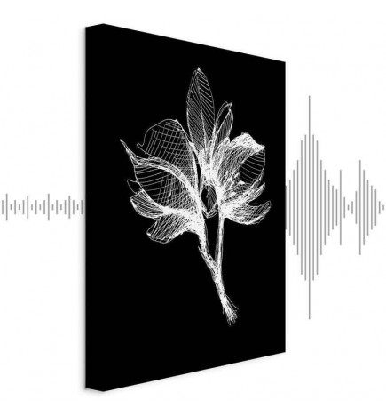 Tablou - Night Flower (1 Part) Vertical