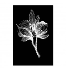 Tablou - Night Flower (1 Part) Vertical