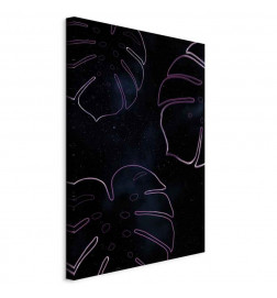 Cuadro - Galactic Monstera (1 Part) Vertical