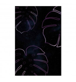 Cuadro - Galactic Monstera (1 Part) Vertical