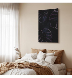 Cuadro - Galactic Monstera (1 Part) Vertical