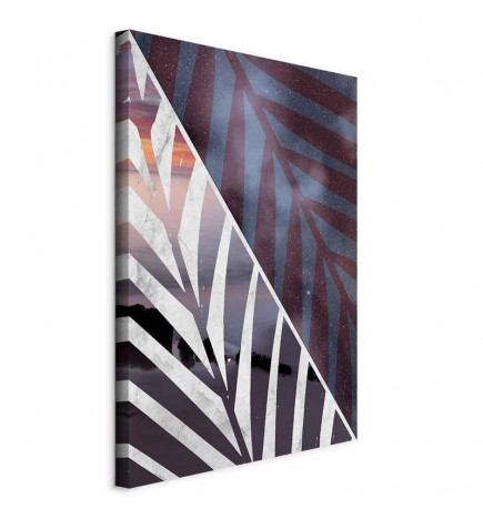 Schilderij - Tropical Day (1 Part) Vertical