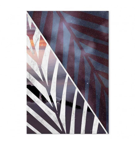 Schilderij - Tropical Day (1 Part) Vertical