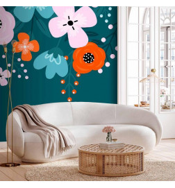 Papier peint - Colorful Bloom - Third Variant