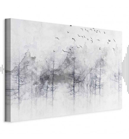 Seinapilt - Winter Forest (1 Part) Wide