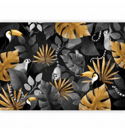 Carta da parati - Happy lemurs