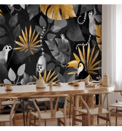 Mural de parede - Happy lemurs