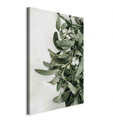 Canvas Print - Christmas Mistletoe (1 Part) Vertical