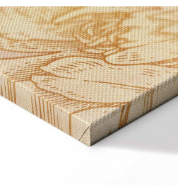 Canvas Print - Golden Mosaic of Nature (1 Part) Wide