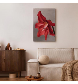 Glezna - Red Flower (1 Part) Vertical