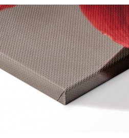 Canvas Print - Red Flower (1 Part) Vertical