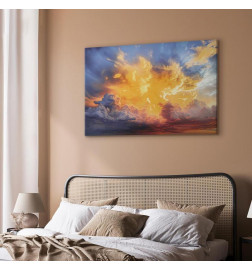Tableau - Beautiful Sunset - Clouds in Warm Shades