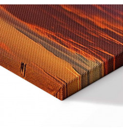 Quadro - Beautiful Sunset - Clouds in Warm Shades