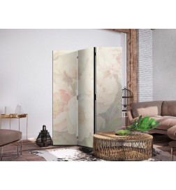 Pertvara - Blooming Peonies - Bright Large Flowers Enveloped in White Mist