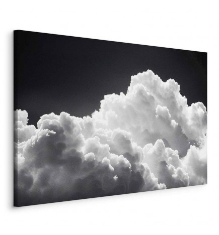 Leinwandbild - Discover the Endless Play of Sunlight – Clouds and Shadows in the Sky