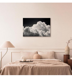 Schilderij - Discover the Endless Play of Sunlight – Clouds and Shadows in the Sky