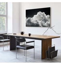 Leinwandbild - Discover the Endless Play of Sunlight – Clouds and Shadows in the Sky