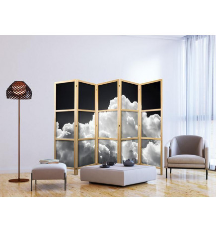 Paravento giapponese - Discover the Endless Play of Sunlight – Clouds and Shadows in the Sky