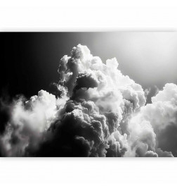 Carta da parati - Clouds Like from Dreams: Let the Sun Illuminate Your Day – A Visual Feast