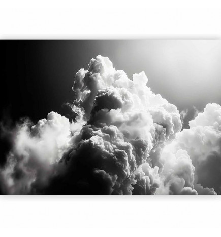 Fototapet - Clouds Like from Dreams: Let the Sun Illuminate Your Day – A Visual Feast