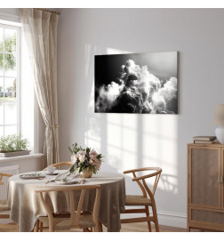 Quadro - Clouds Like from Dreams: Let the Sun Illuminate Your Day – A Visual Feast
