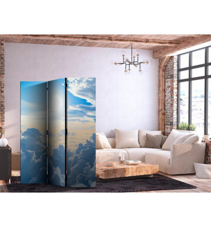 Room Divider - Symphony of Light: The Sun and Clouds Collaborating on a Beautiful Sky