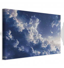 Quadro - Starry Clouds and Delicate Light Over a Corner of the Sky