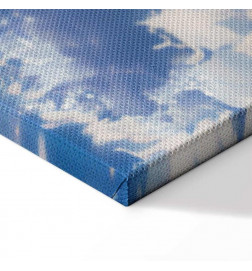 Canvas Print - Starry Clouds and Delicate Light Over a Corner of the Sky