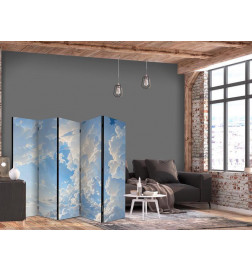 Room Divider - The Sun Revealing Cloud Secrets: Spectacular Sky Images