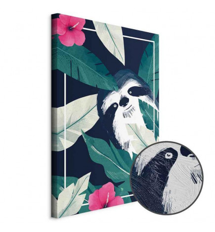 Quadro - Sloth in the Tropics (1 Part) Vertical