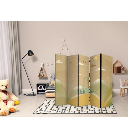 Paravan - Dreamy Traveler - Giraffe Driving a Car on a Beautiful Sunny Day