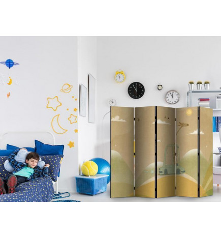 Paravan - Dreamy Traveler - Giraffe Driving a Car on a Beautiful Sunny Day