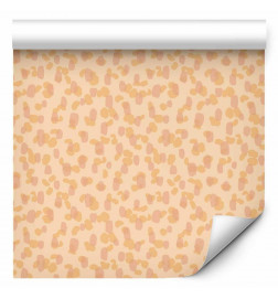 Tapeta - Tiny Dots - optimistic pattern in peach colors
